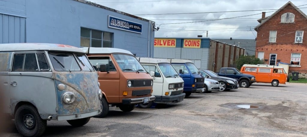 Workshop view at Algoma Auto Repair