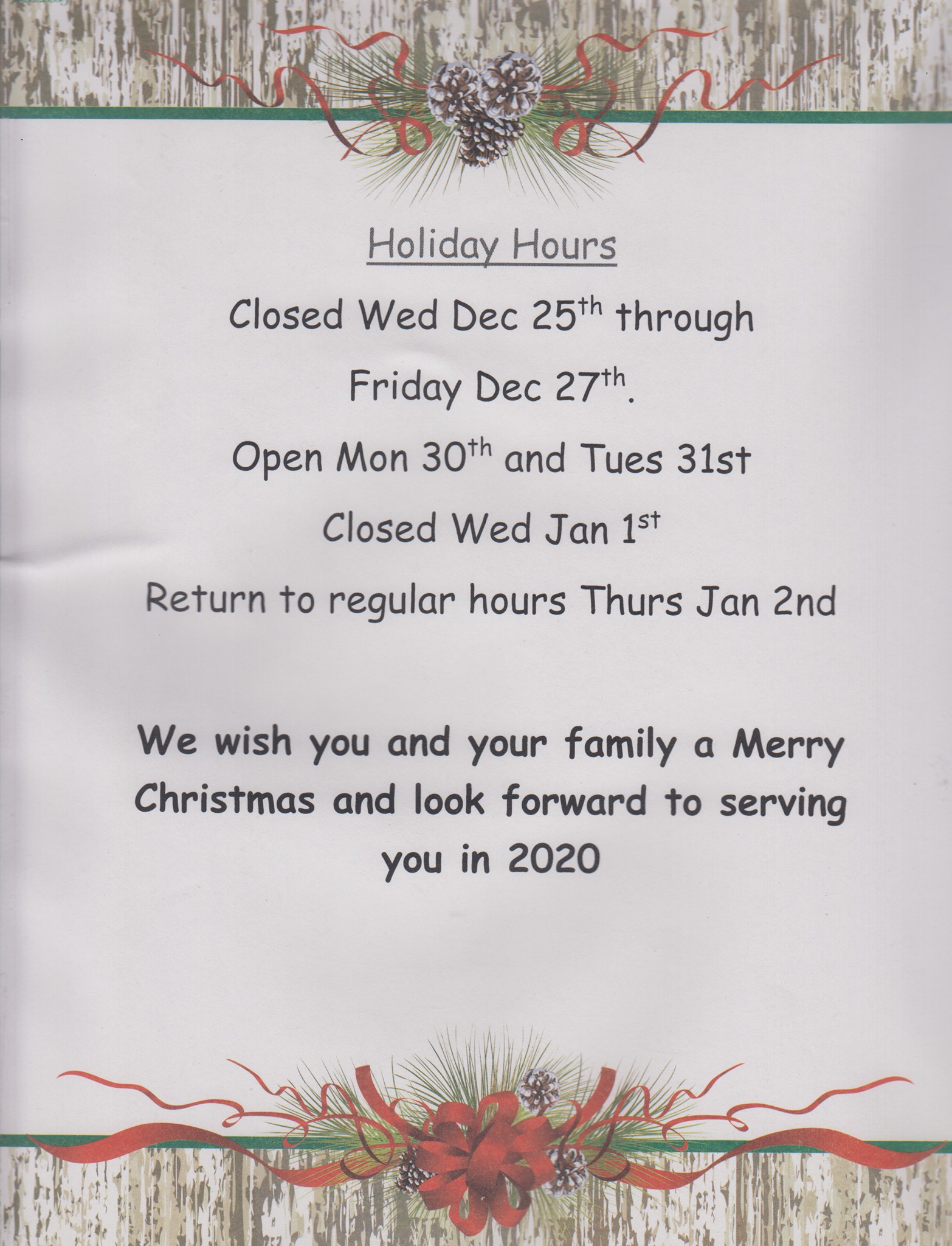 Vehicle in the shop at Algoma Auto Repair