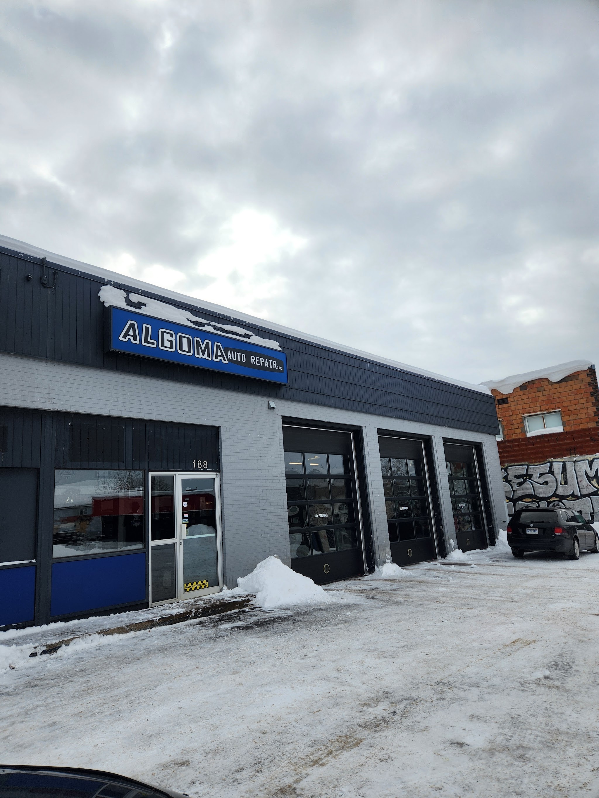 Algoma Auto Repair storefront on Gore Street